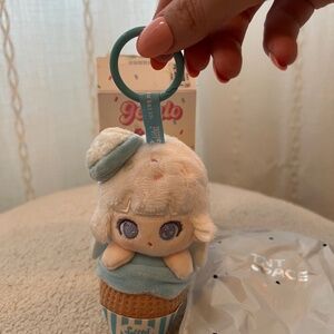 TNTSPACE Liita Rainbow Cone Series Plush Keychain pendant